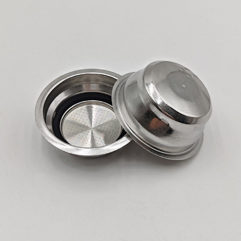 Coffee Extraction Equipment - 51mm Pressurized Porous Filter Stainless Steel