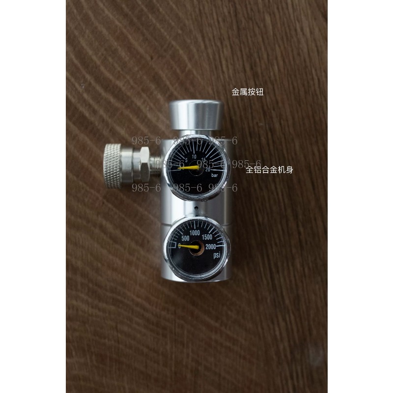 Double Gauge Gas Pressure Redu - Coffee Extraction Equipment 评论和价格