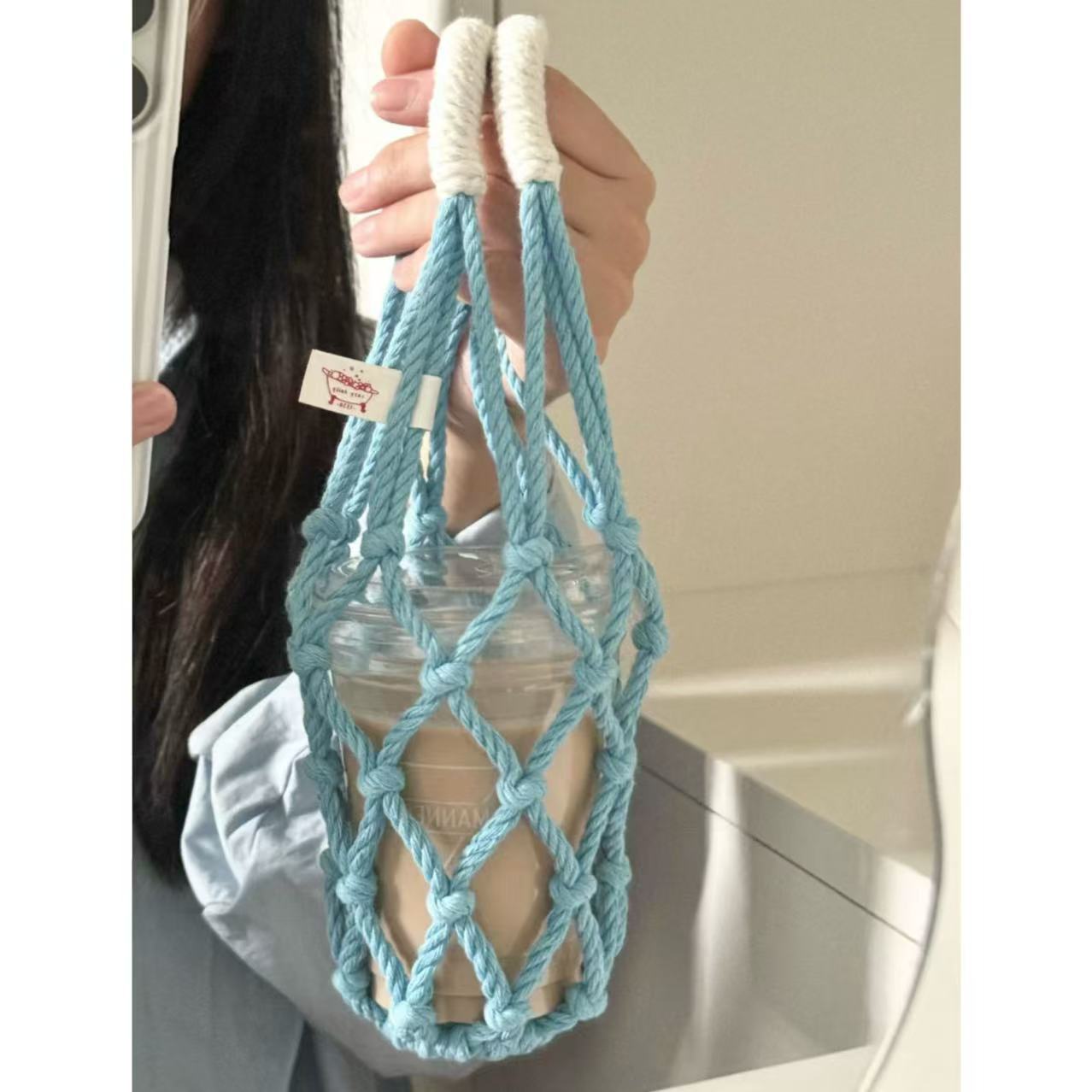 Water Cup Net Bag, Purely Hand - Coffee Equipment Travel Bag 评论和价格