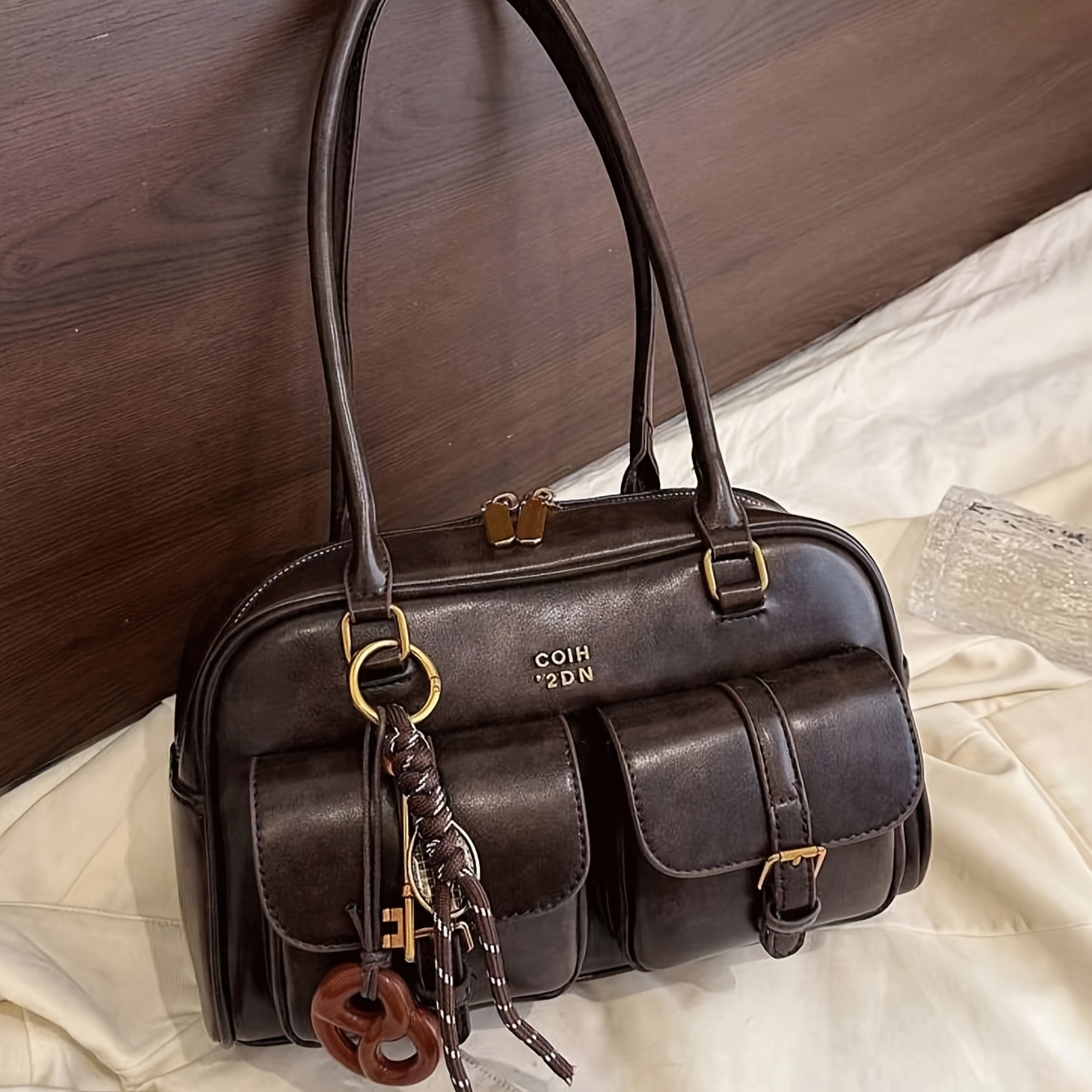 Women's Coffee Brown Multi-Poc - Coffee Equipment Travel Bag 评论和价格